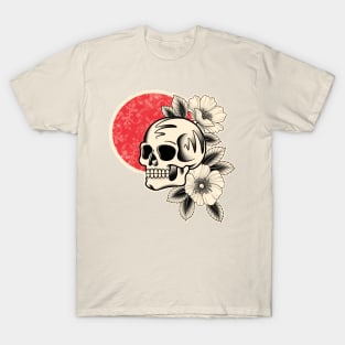 Skull flowers T-Shirt